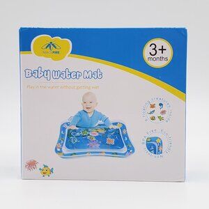 MAGIFIRE Tummy Time Baby Water Mat Infant Inflatable Play Mat for 3 to 9 Months